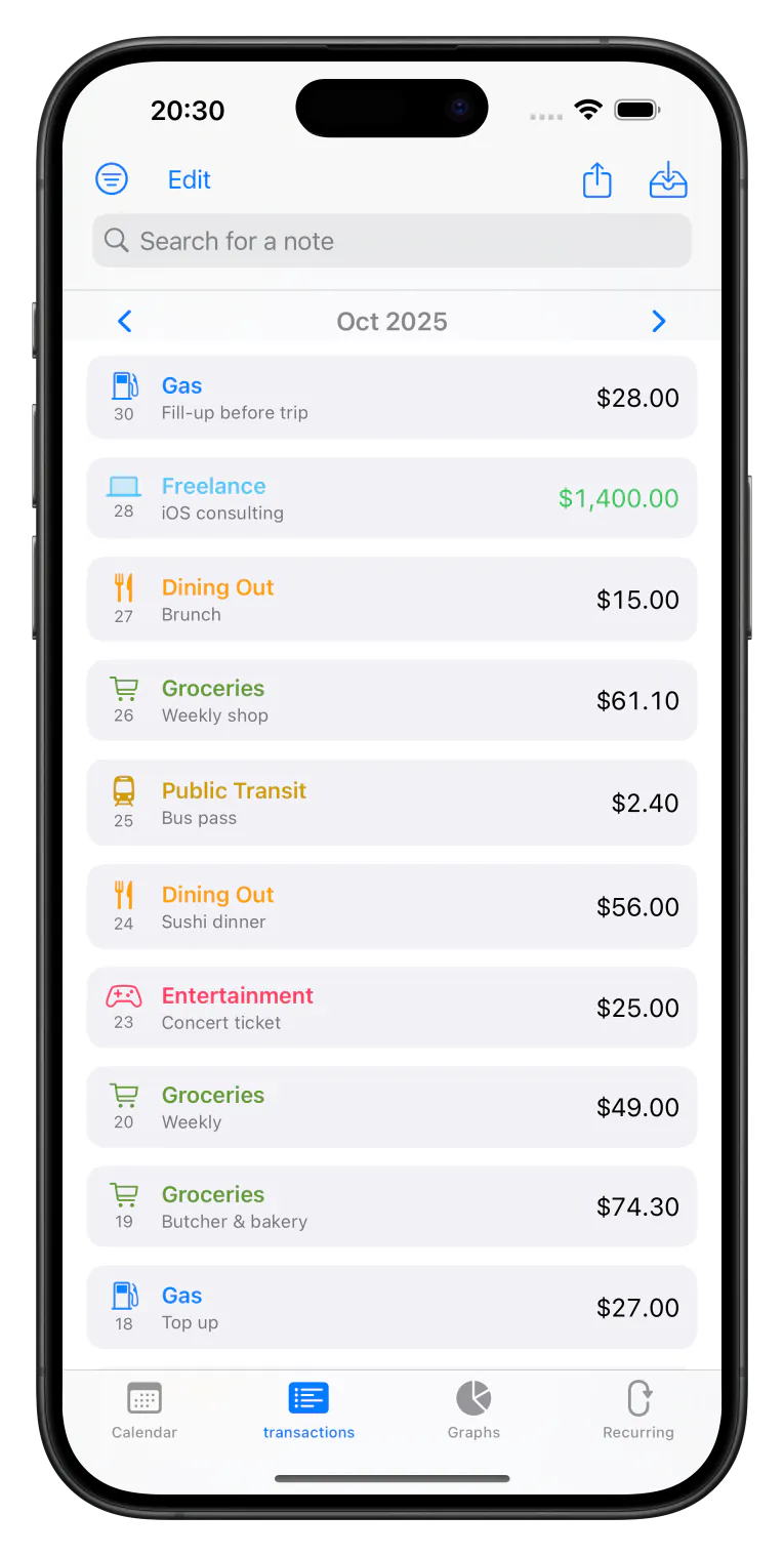 Workspaces and iCloud sharing